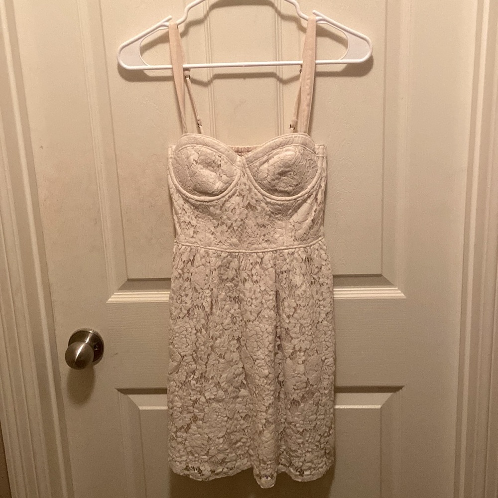 Mini corset top dress